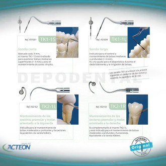 Insertos PERIOMAINTENANCE Perio - ruptura del biofilm