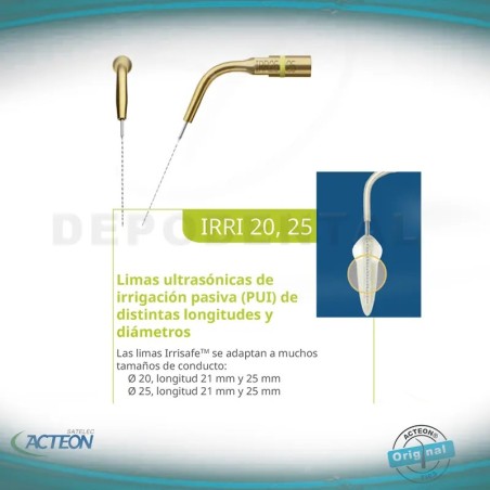 Insertos IRRISAFE Endo - irrigación del conducto