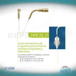 Insertos IRRISAFE Endo - irrigación del conducto