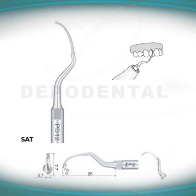 Puntas Ultrasonidos Perio Woodpecker compatible SATELEC PD12 Perio