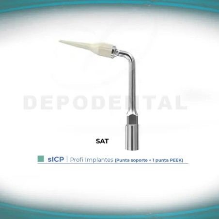 Punta ultrasonidos SICP PEEK compatible Satelec