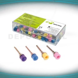 Cepillo Profilaxis Nylon Color Sdo. 100U de STARLINE