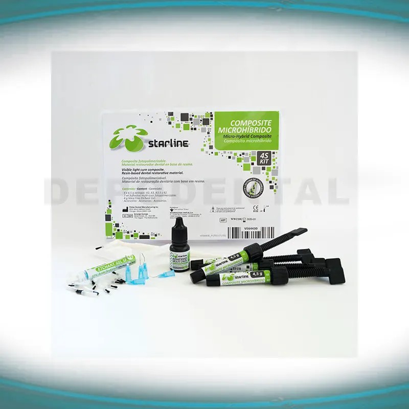 Composite Micro-Híbrido Starline 4S Kit 4 jeringas