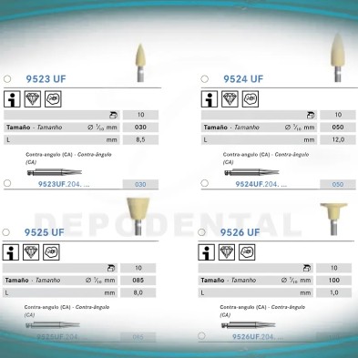 Pulidores Composite komet 1 etapa