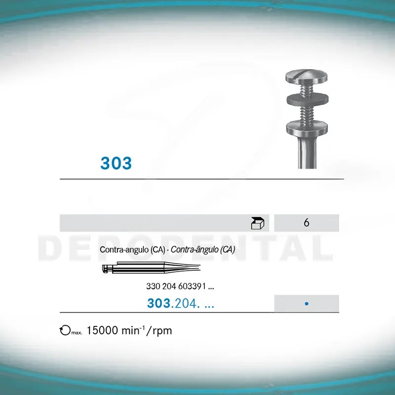 Mandriles Komet en acero inoxidable para discos y pulidores