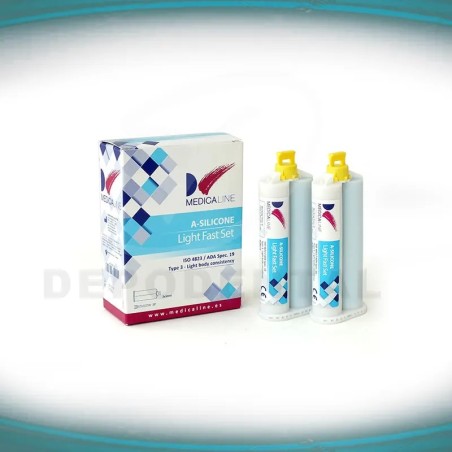 A-Silicone Medicaline Light Fast Set 2X50Ml. de MEDICALINE