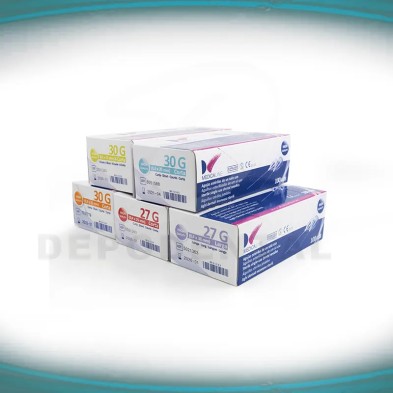 Agujas estériles Medicaline 27G LARGA 0.4x38mm 100uds