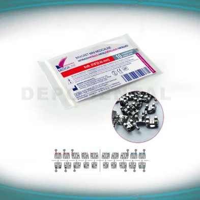 Bracket Mini metálico Medicaline prescripción MBT 022