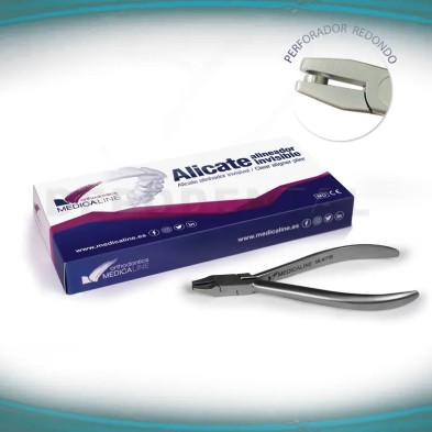 Alicates perforador redondo 6mm para ortodoncia invisible