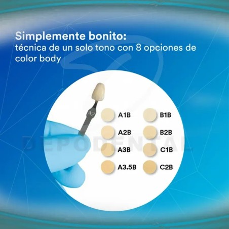 FILTEK Supreme XTE Universal Kit profesional Jeringas