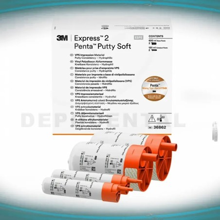 EXPRESS 2 Penta Putty Soft materiales de impresión de silicona