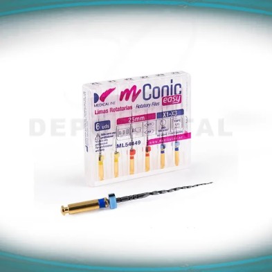 Lima endodoncia mCONIC EASY 21mm