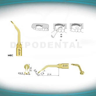 Puntas Cirugía US4 Woodpecker para Osteoplastia