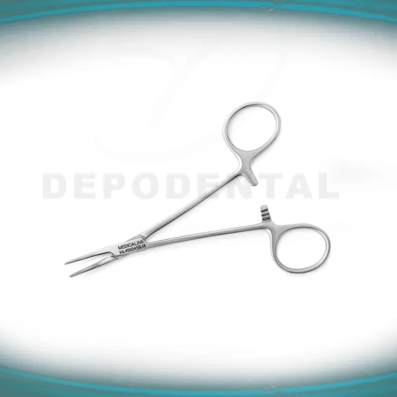 Pinza hemostática Halstead-Mosquito curva 12.5cm CarlMartin-Medicaline