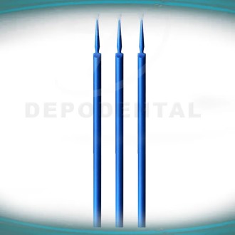 Micro-pinceles aplicadores desechables MEDIUM color azules